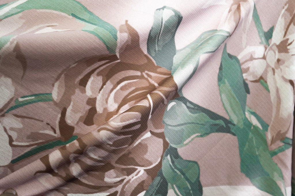 Triangle Florals Blush Pink
