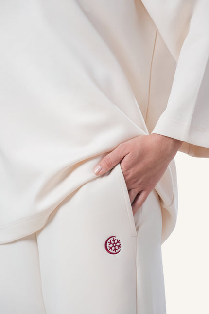 Innersejuk Santai Baggy Pants Cream