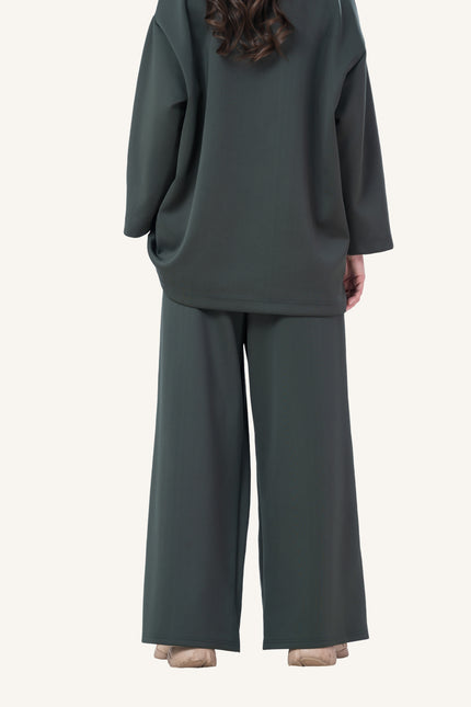 Innersejuk Santai Baggy Pants Emerald Green