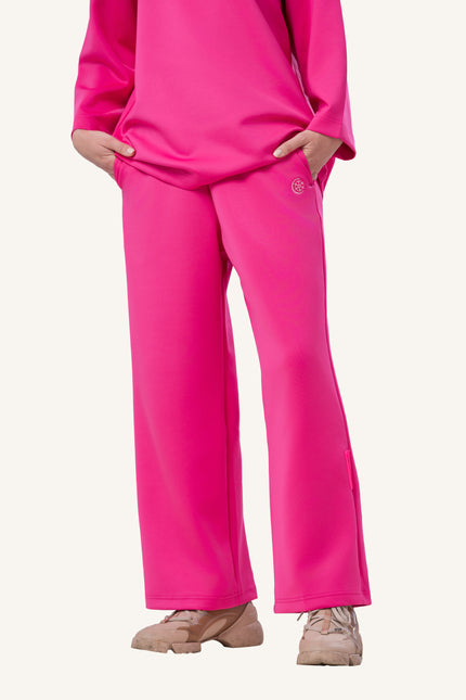Innersejuk Santai Baggy Pants Hot Pink