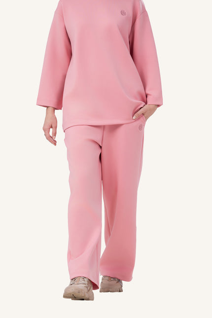 Innersejuk Santai Baggy Pants Pink