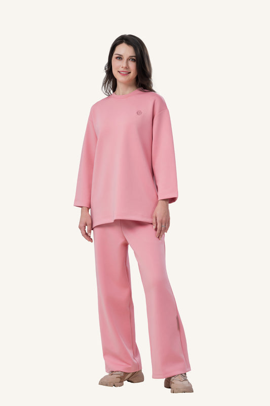 Innersejuk Santai Top Pink