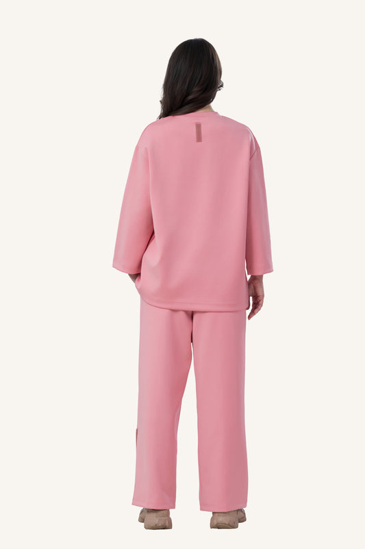 Innersejuk Santai Top Pink