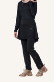 Innersejuk Seluar Sukan Skirt Pants Black