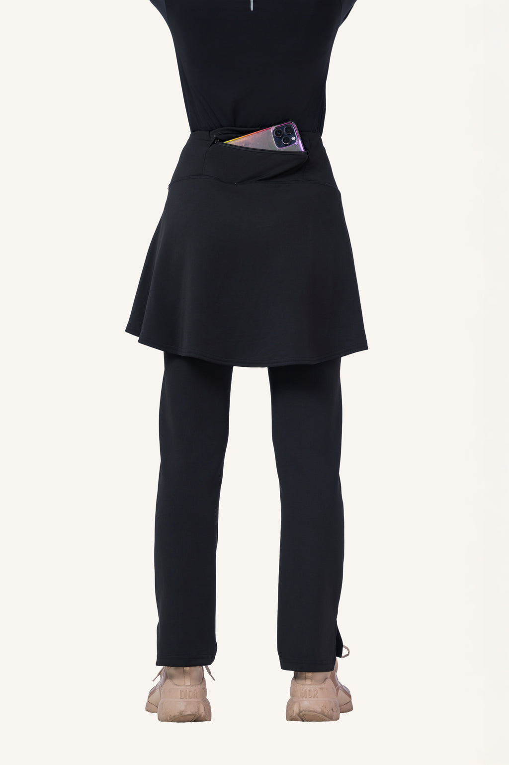 Black Skirt Pants