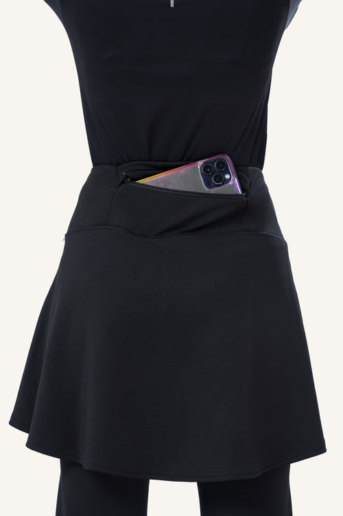 Black Skirt Pants