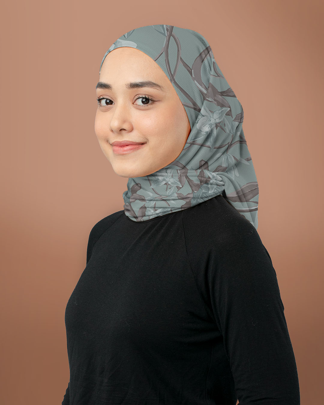 Triangle Florals Blue