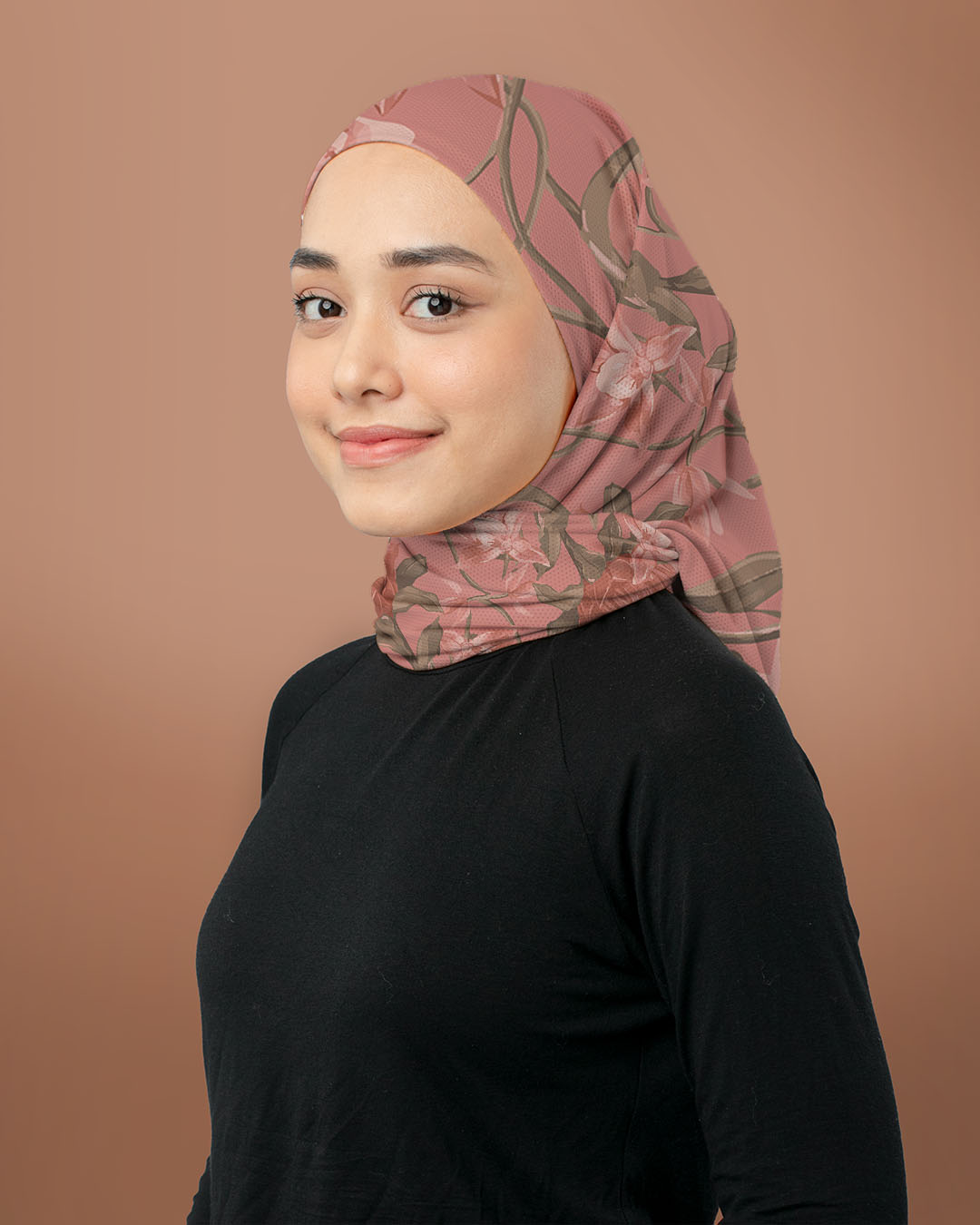 Triangle Florals Red