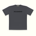 THE REVERSED RELAXED TEE IN DARK GREY