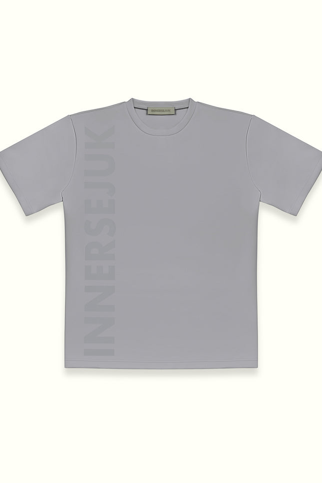 THE ICON REGULAR TEE IN LIGHT GREY