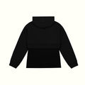 THE REVERSE 2-IN-1 CROP HOODIE  IN BLACK