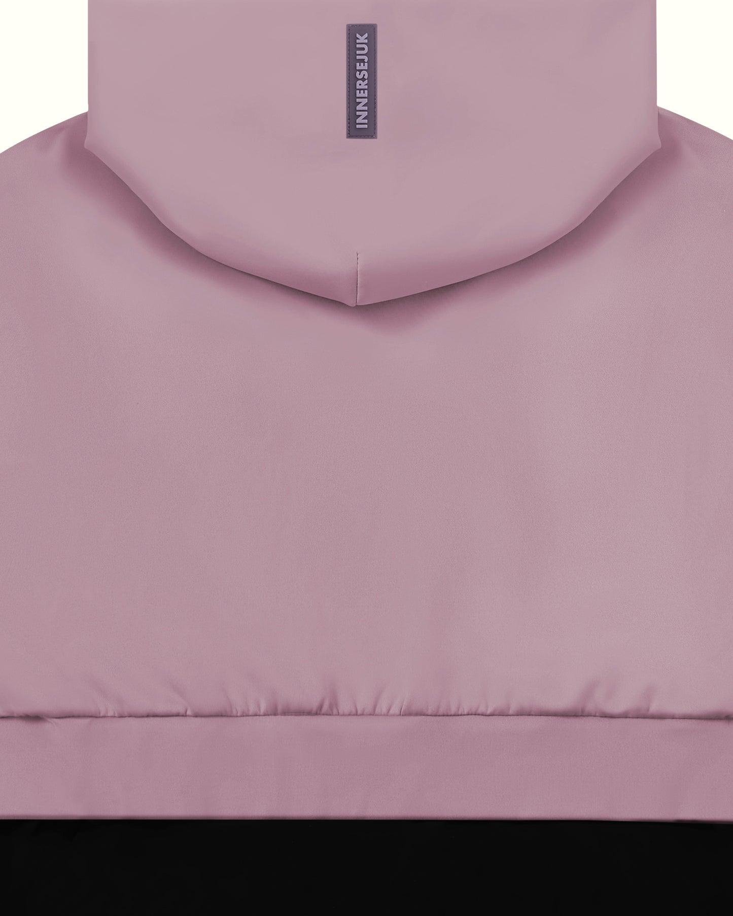 THE CLASSIC 2-IN-1 CROP HOODIE IN DUSTY PURPLE