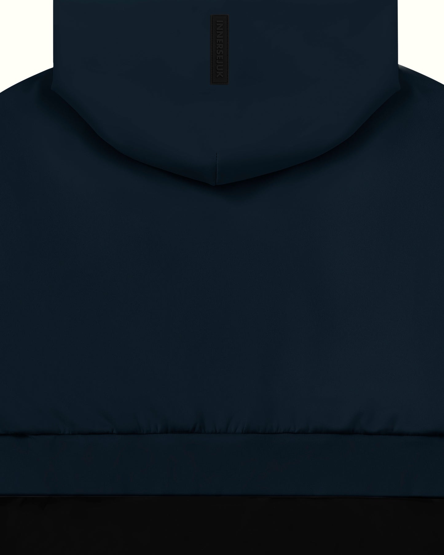 THE REVERSE 2-IN-1 CROP HOODIE  IN DARK BLUE