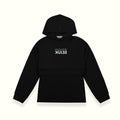 THE MIRROR IMAGE 2-IN-1 CROP HOODIE  IN BLACK
