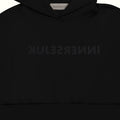THE REVERSE 2-IN-1 CROP HOODIE  IN BLACK