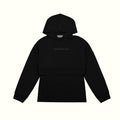 THE CLASSIC 2-IN-1 CROP HOODIE IN BLACK