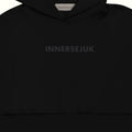 THE CLASSIC 2-IN-1 CROP HOODIE IN BLACK