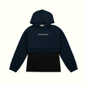 THE CLASSIC 2-IN-1 CROP HOODIE IN DARK BLUE