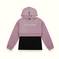 THE REVERSE 2-IN-1 CROP HOODIE  IN DUSTY PURPLE