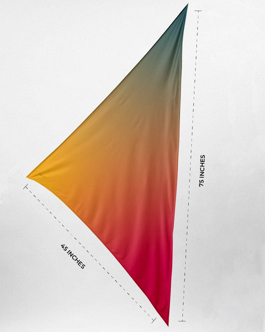 Triangle Ombre Sunset