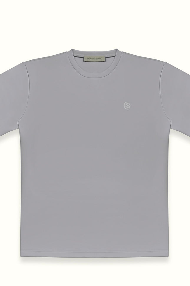 THE INNERSEJUK REGULAR TEE IN LIGHT GREY