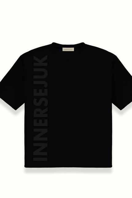 THE ICON OVERSIZED TEE IN BLACK