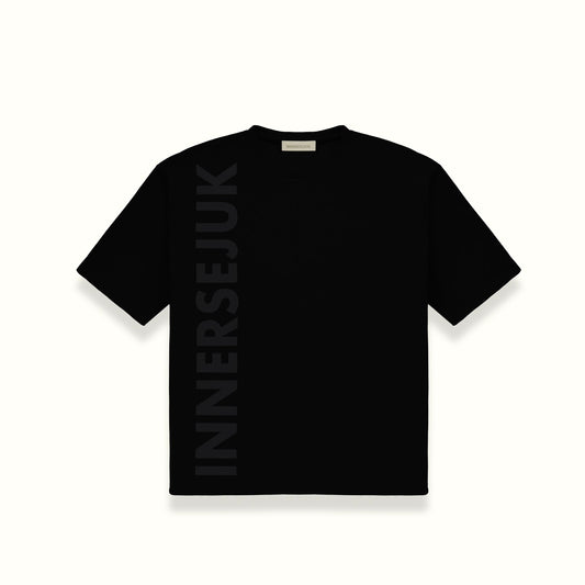 THE ICON OVERSIZED TEE IN BLACK